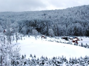 Snow on Redrock Farm taken Decemeber 12, 2015